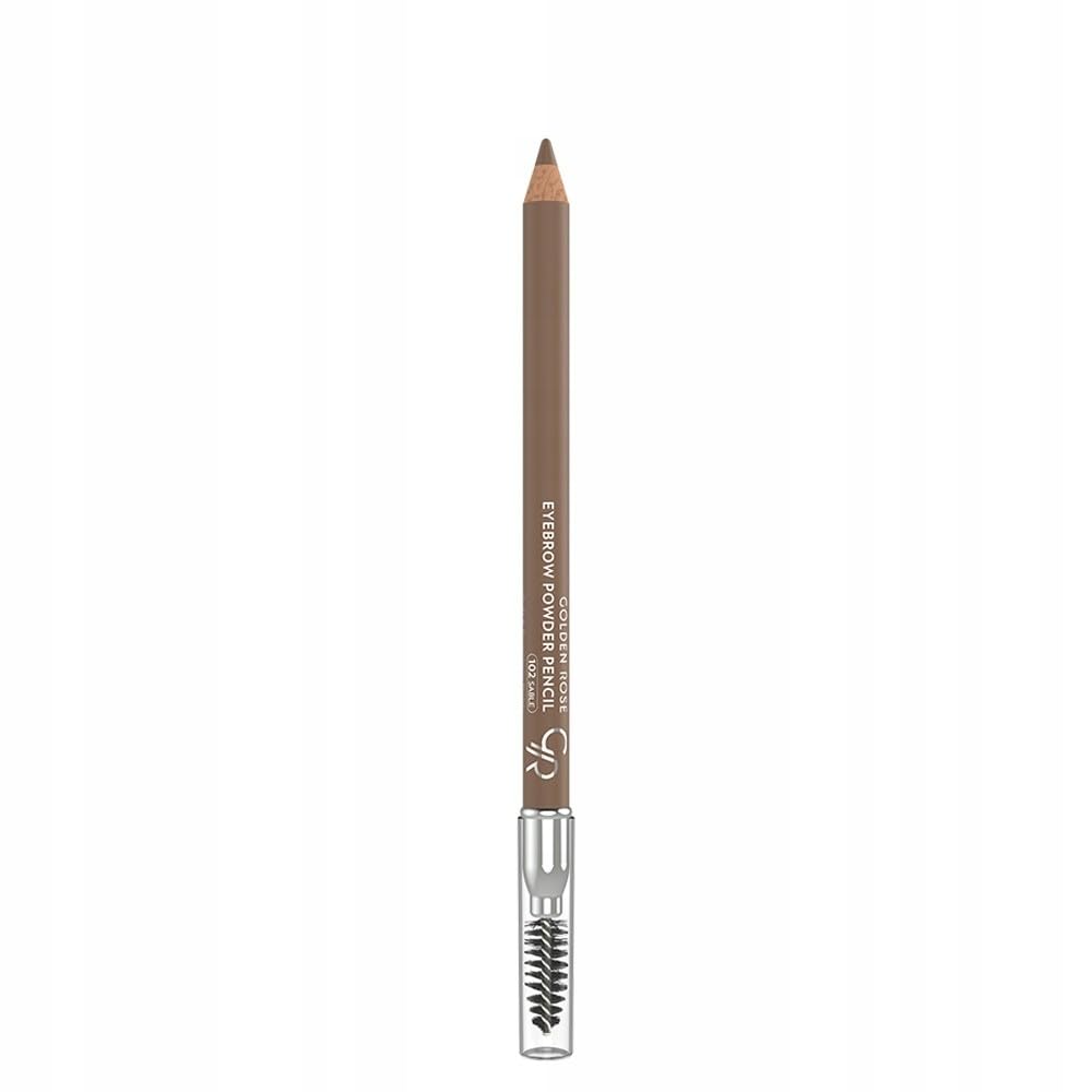 Golden Rose Eyebrow Powder Pencil No: 102 Sable - Pudralı Fırçalı Kaş Kalemi