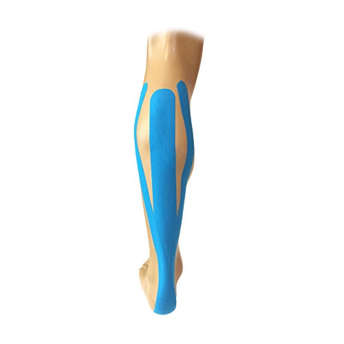 Isport Juego de cinta precortadas de kinesiología, 5 cm