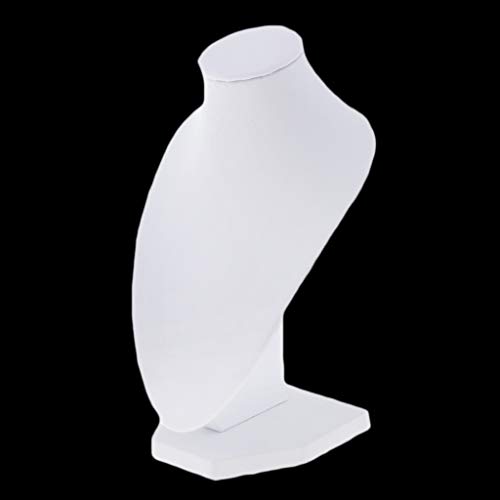 lahomia 2-Part Mannequin Jewelry Bust Jewelry Stand Necklaces Holder - Thumbnail 2
