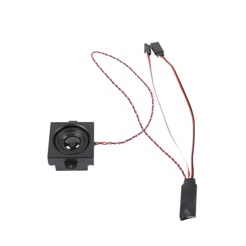RC Engine Sound System Simulated Module, RC Engine Sound Module 5W Speaker RC Engine Sound System Simulated Module 1/10 1/8 1/6 RC Model Car Crawler Racing Accessories, Plastic and Copper - Image 8