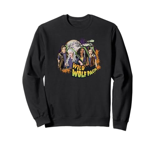 Sweatshirt Disney Zombies 3 Wild Wolf Pack, pull à col rond ado