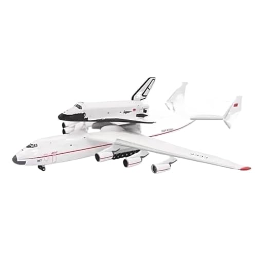 Antonov AN225 modelo de avión terminado en miniatura para decorar despachos sin espacio