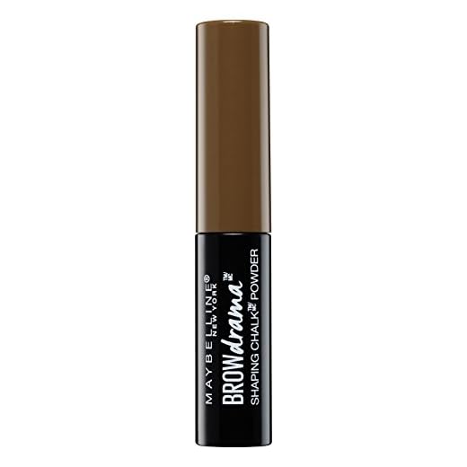 Maybelline Brow Drama Shaping Chalk Powder Nr. 130 Dark Blond fylligt ögonbrynspuder för naturliga markanta ögonbryn med mjuka konturer