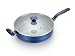 T-fal G9188264 Inititives Ceramic Thermo-Spot Heat Indicator Dishwasher Oven Safe Jumbo Cooker with Lid Cookware, 5-Quart, Blue