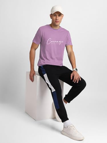 Image of Nobero Men's Regular Graphic Printed T-Shirt for Men | Soft Cotton | Classic Fit | Printed Casual Tshirt for Men