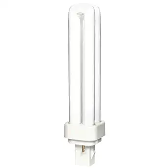 Overdrive 019 ODD18W/41K 25-Pack 13W Quad(Double) Tube CFL-2 Pin-4100K, GX23-2 Base Compact Fluorescent Lamp, 25 Piece