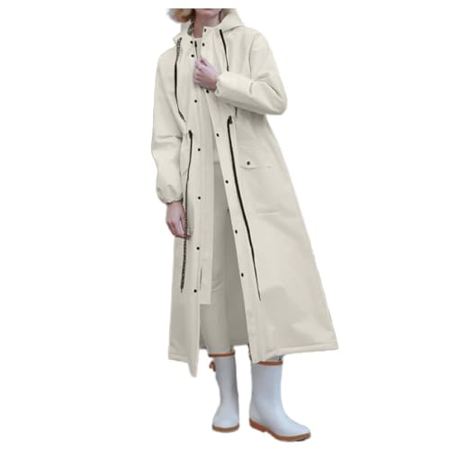 Chubasquero largo para mujer, equipo de lluvia de cuerpo completo para, Poncho de lluvia para ciclismo Abrigos De Ropa De Mujer Deportivas Mujer Rebajas