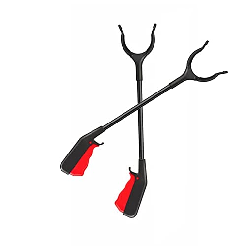 ZZDZW Paquet de 2 Outils De Ramassage Pince De Prehension 30/60 cm,pour Personne Agée,avec Embout Aimanté,Pince Telescopique Ramasse Objet Pliable Pinces De Ramassage Portables (Size : 23.6in) Cover
