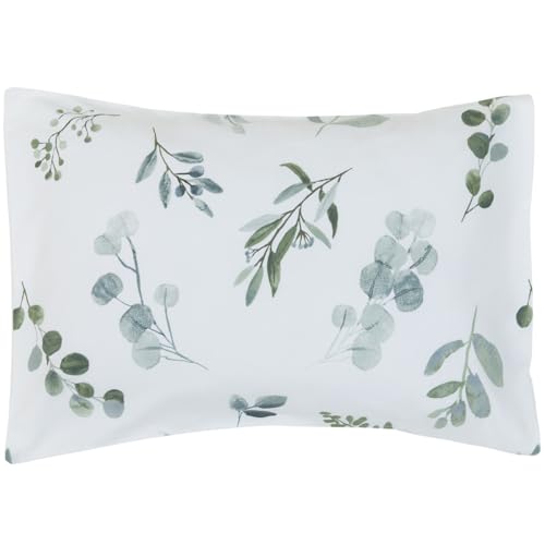 ニトリ デコホーム まくらカバー NS8 ユーカリガラ ホワイト NITORI 5753249