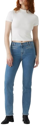 Levi's 314 Shp Tailored Str Jeans, Rolling River, 26W / 30L Mujeres