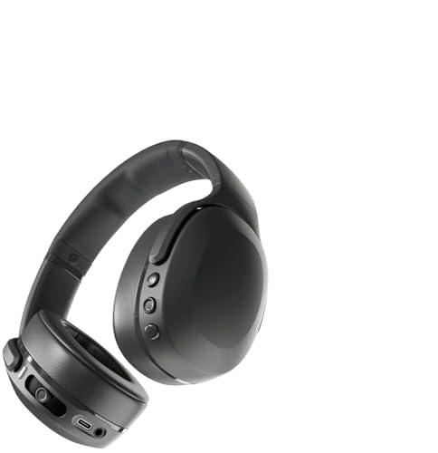 Image of Skullcandy Crusher EVO Wireless Noise-Isolating Over-Ear Headphones Bundle - Black