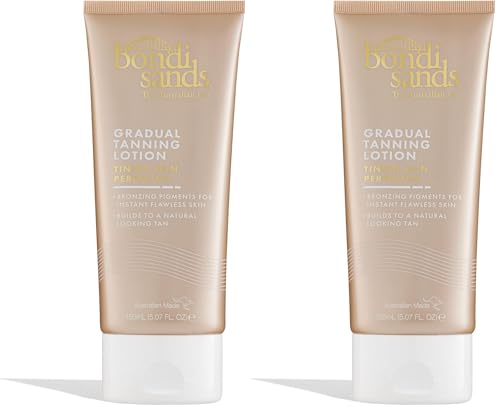 Bondi Sands Gradual Tanning Lotion - Skin Perfector 150mL |Gradual Tan | Suitable for Sensitive Skin | Vegan + Cruelty Free | 150ml/5.07 Fl Oz (Pack of 2)