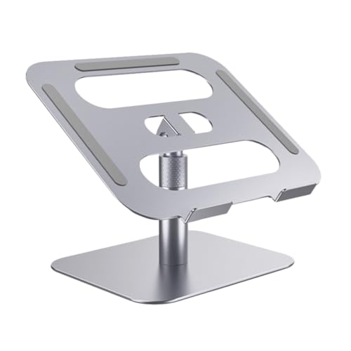 Base Ajustable para Laptop Portátil de Aluminio Plata miniatura 1