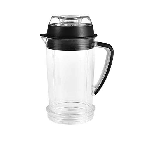 NutriBullet NBM-U0334AMZ RX SouperBlast Pitcher with 2-Piece Lid, One liter, Clear/Black