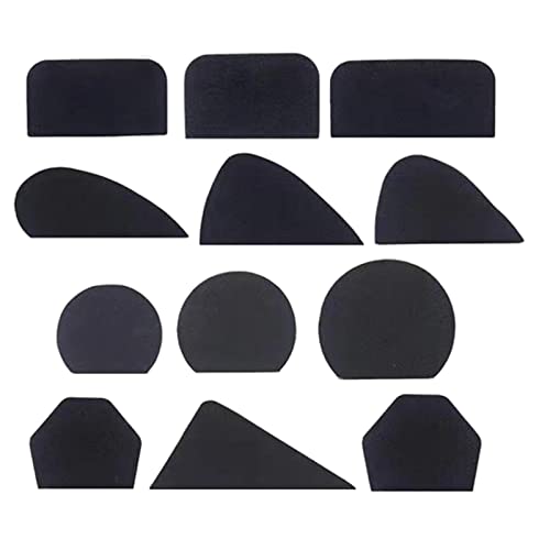 XFUYI Juego de 12 moldes para Asas de Tazas de cerámica, Herramienta para Hacer Asas de Tazas de Arcilla, Molde para Asas de Tazas de café de cerámica