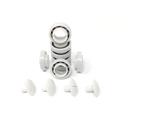 Southeastern Aftermarket Wheel Bearing 8 Pack + 4 Pack Screws for 280/180 Pool
