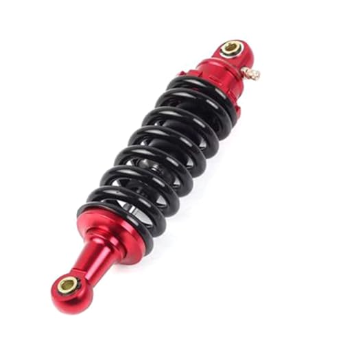 交換用ショック オートバイショック交換用セントラルショックアブソーバー 9.84インチ/250mm アクセサリー に適合するホンダ グロム MSX125 SF(Black-Red)