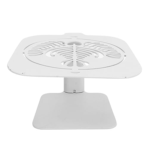 コーヒーの重量ラック炭素鋼調整可能な高さの防水スケールロッド保護スタンドコーヒーマシン用 (白いラテパターン)