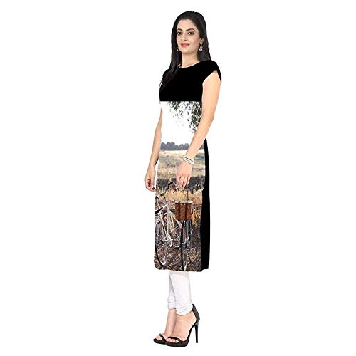 crepe kurtis amazon