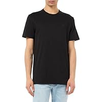 Calvin Klein Uomo T-shirt Maniche Corte Textured Monologo Regular Fit, Nero (Ck Black), S