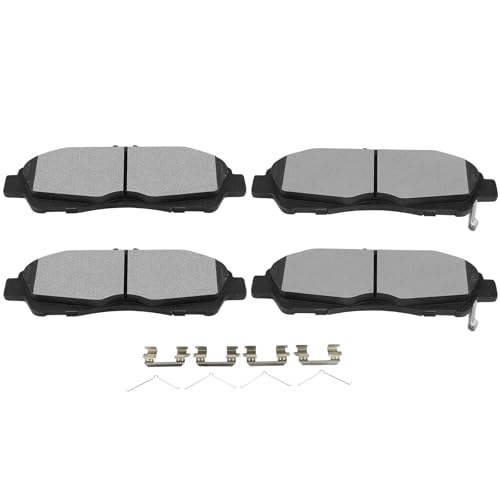Image of SCITOO D1896 Ceramic Brake Pads Sets Front w /Hardware Replacement For Buick For Enclave,For Cadillac For XT5 / For XT6,For Chevrolet For Blazer /For Traverse,For GMC For Acadia 2017-2020