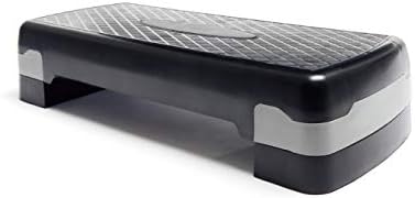 aokung 27” Adjust 4″ to 6″ Aerobic Sports Stepper Fitness & Exercise Step Platform