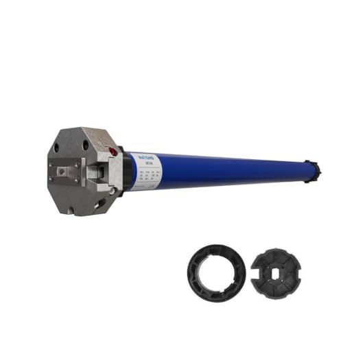 MATISMO Motor para toldo con desbloqueo AMT59M - Adaptador para eje 78 mm ojiva - 100 Nm - Hasta 150 Kg de peso