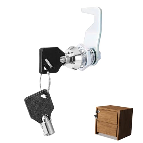 POPETPOP Keyed Toolbox Lock Sturdy Cabinet Lock with Keys for RV Storage and Trucks for Drawers and Cabinets 1 Set