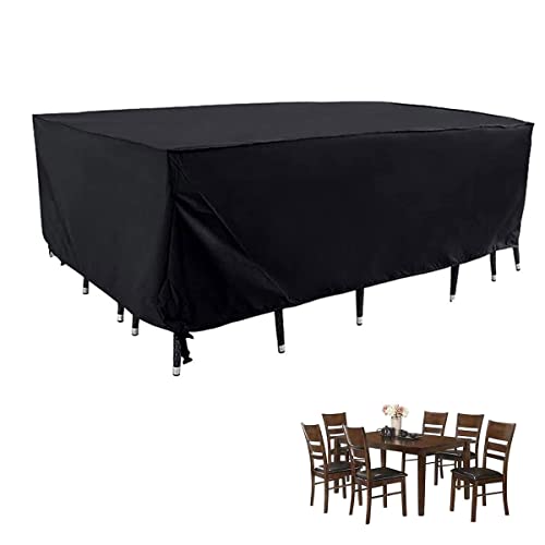 YLZBA Abdeckung Gartenmöbel Winterfest,420D Oxford Abdeckplane Gartenmöbel Cover