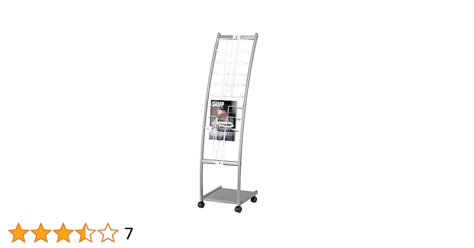 Amazon.co.jp: hengshao マガジンラック カタログスタンド 9段