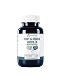 Alzuro Labs Gelenk & Muskel Komplex 465mg - 90 Vegane Kapseln | Boswellia Serrata, Teufelskralle, PEA, Vitamin C & D3 | Entzündungshemmend, knochen & kollagenbildend | Laborgeprüft | GMP-zertifiziert