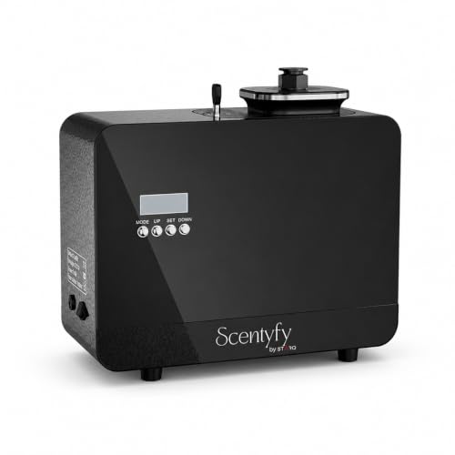Image of STARQ DuctPro HVAC Smart Air Scent Diffuser Waterless Aroma Machine with App Control Cold Atomization Ultra Quiet No Heat for Home Commercial Use Includes 300ml Starter Perfume