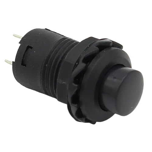 Bouton-poussoir momentané 12mm rouge interrupteur poussoir mécanique