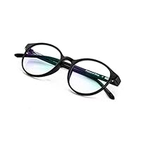 OCULY Round Stylish Blue Cut Computer Glasses for Eye Protection & Strain|Zero Power, AntiGlare, 100% UV and Blue Light…