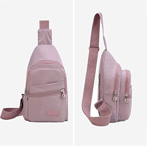 Image of Small Sling Bag for Women Crossbody Sling Backpack Casual Daypack Backpack Cross Body for Travel Outdoor Hiking