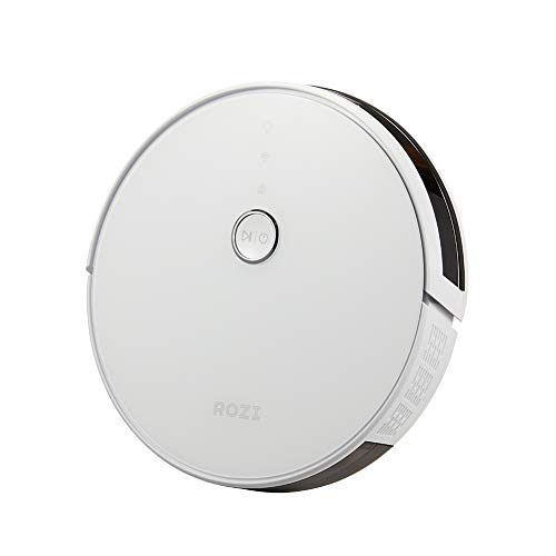 Roboterstaubsauger 2 in 1 Staubsauger-Roboter mit Wischfunktion,1800pa Kraftvolle Absaugung, Super Leise Saugroboter Alexa & App-Steuerung