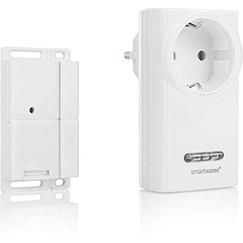 Smartware Radio-Controlled Exhaust Control with a Magnetic Window Contact and Radio Plug sockets for an Extractor Hood, sh5-set-khc Cover