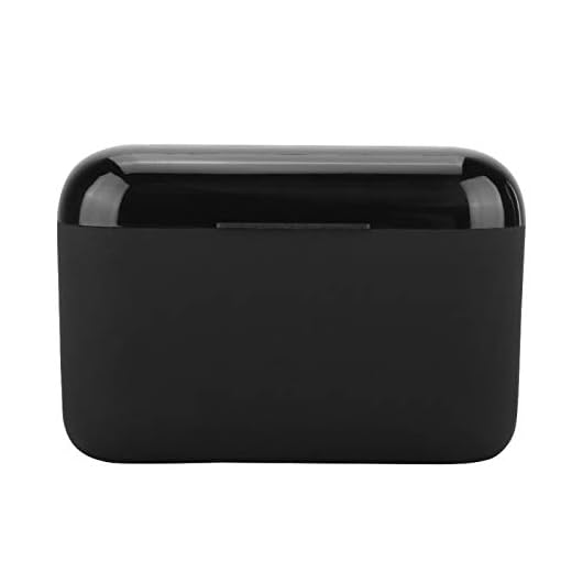 Hörlurar stabila 1500mAh DC 5V sport hörlurar med en knapps funktion, för sport(black)