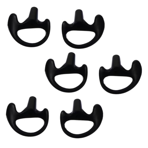 LOLIPPYY 3 Paare Silikon Ohrstöpsel Ersatz Earbud Tips Mittlere Umweltfreundlich Medizinisches Silikon Komfortable Schallschlauch Ohrhörer Einlagen für Akustische Kopfhörer