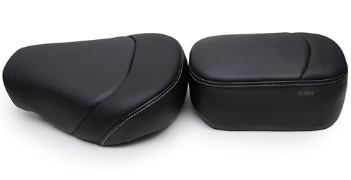 Image of Asroy Bike Seat Cover Compatible with Classic Models | Artificial Indian Leather with High 28-Density Sponge | (Fits Classic Models Before 2021)