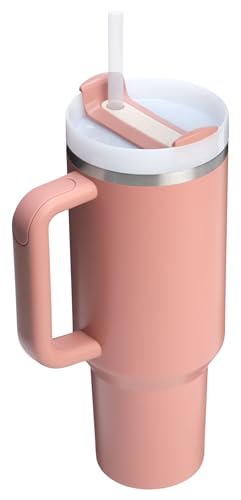 Image of STANLEY Quencher H2.0 Tumbler with Handle and Straw 40 oz | Flowstate 3-Position Lid | Cup Holder Compatible for Travel | Insulated Stainless Steel Cup | BPA-Free | Exclusive Sienna