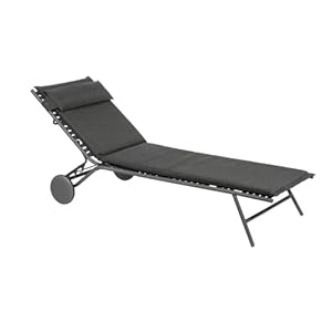 Lafuma Sonnenliege Bayanne II Hedona Grau Onyx
