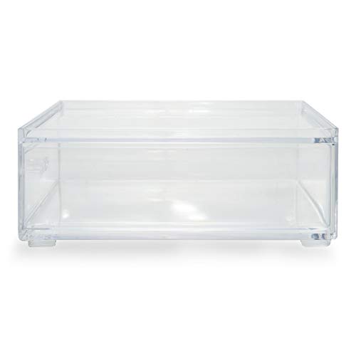 Caixa Organizadora Modelo Empilhavel de Acrilico 18x16x7 cm Ref. 1087 - Paramount