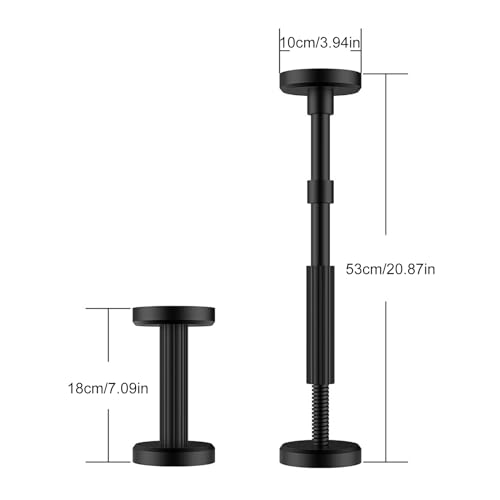 Barras de soporte de mesa ajustables para crear un espacio seguro y versátil en casa 6