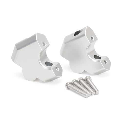 Riser Guidon R 1300 GS en Aluminium CNC, Rehausseur Premium Haute Précision pour Moto Adventure
