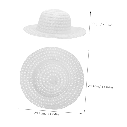 for Kids 5pcs Diy Painting Hat Unfinished Craft Supply for Creative Fun Fine Motor Skills2