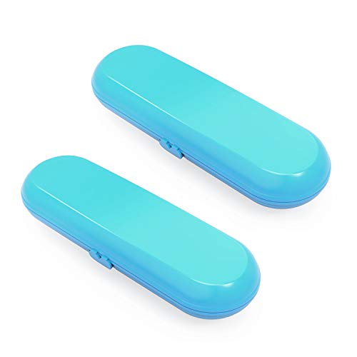 Estuche de viaje Poketech estuche de viaje Sonicare de Philips para los cepillos de dientes eléctricos 1 pieza de mano y el cepillo 2 Premium (2 Piezas, Azul)