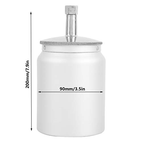 Image of 600CC Paint Cup Aluminum Alloy Spray Gun Cup Pneumatic Sprayer Cup Replacement Pot Suction Type