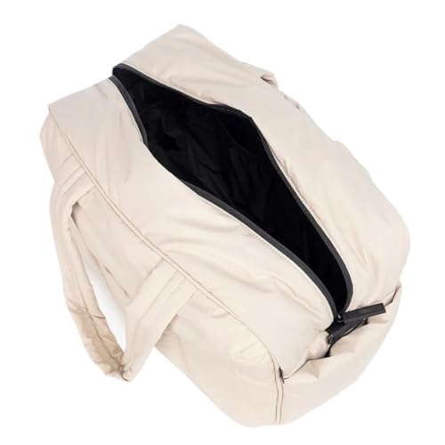 Down Duffel Bag Large Capacity Women Shoulder Bags Multifunctional Large Capacity Dry Wet Separation Hand Bag(Yellow)3