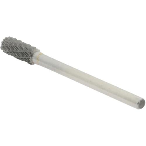 Fresa Abrasiva Hertel SC-53 3/16 pulg. Cilindro con radio Corte Doble miniatura 3